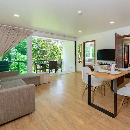Jungle View Apartment E107 For 3 In Sea View Karon Papillon Residence Ban Karon Exterior photo