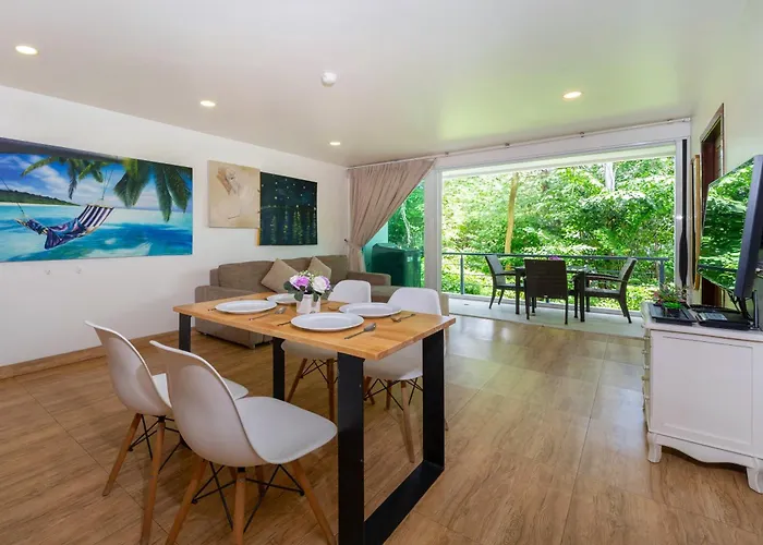 Jungle View Apartment E107 For 3 In Sea View Karon Papillon Residence