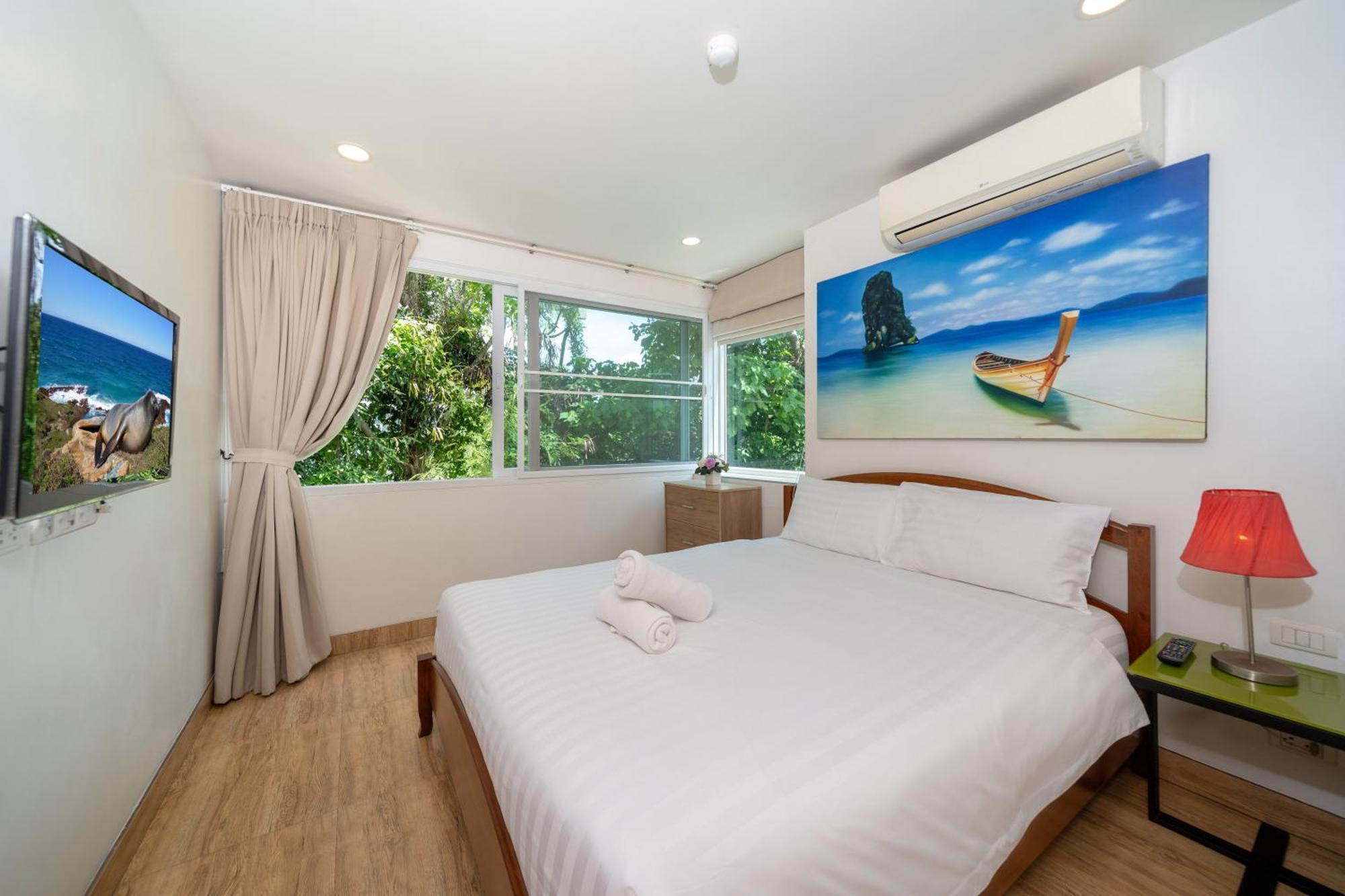 Jungle View E107 For 3 In Sea View Karon Papillon * Ban Karon